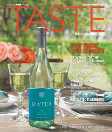 Taste Magazine Summer 2016 Cover Image