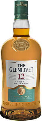 GLENLIVET - 12 YEAR OLD Scottish Whisky / Whiskey GLENLIVET - 12 YEAR OLD Scottish Whisky / Whiskey