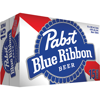 PABST BLUE RIBBON CAN
