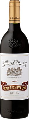 RIOJA GRAN RESERVA - LA RIOJA ALTA 890 Spanish Red Wine