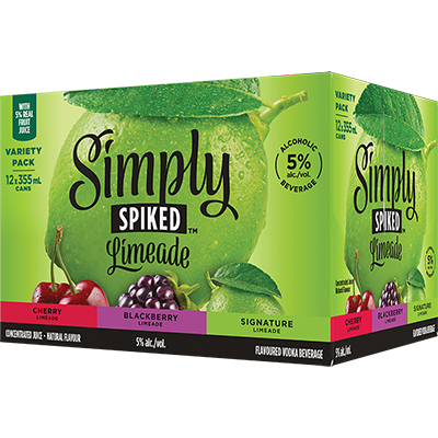 SIMPLY SPIKED LIMEADE VARIETY PACK CAN Canadian Coolers