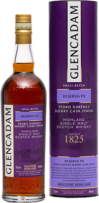 GLENCADAM - RESERVA PX SINGLE MALT SCOTCH Scottish Whisky / Whiskey
