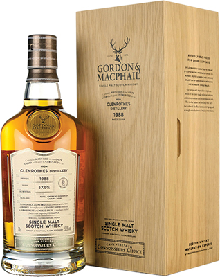 G AND M CONNOISSEURS CHOICE - GLENROTHES 1988 Scottish Whisky