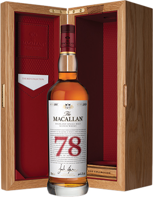 格安SALEスタート！ 78 COLLECTION RED - MACALLAN THE YEAR Whisky Scottish OLD ウイスキー