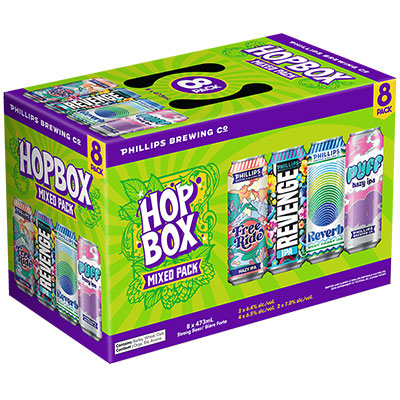 MIX CD 12枚セット PHILLIPS BREWING - HOP BOX TALL CAN MIX PACK Canadian Domestic Beer