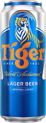 TIGER TALL CAN Singapore Import Beer