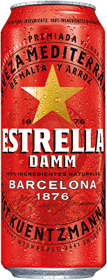 ESTRELLA DAMM TALL CAN
