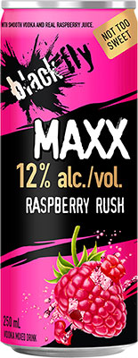 BLACK FLY - MAXX RASPBERRY RUSH CAN Canadian Coolers