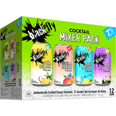 BLACK FLY - COCKTAIL MIXER CAN GREEN Canadian Coolers