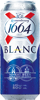 KRONENBOURG 1664 BLANC TALL CAN