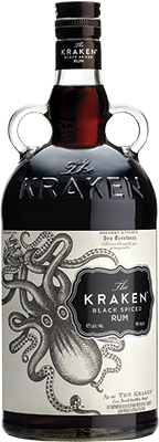 THE KRAKEN - BLACK SPICED Trinidad And Tobago Rum
