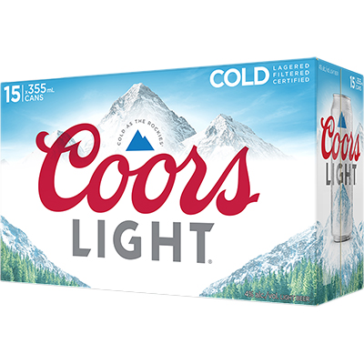 COORS LIGHT CAN