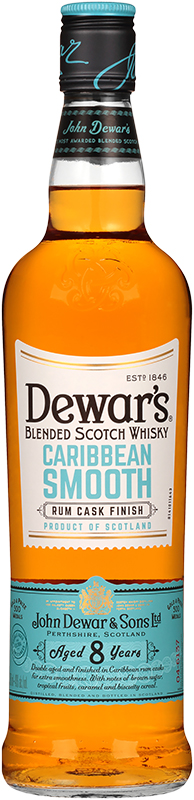 Dewars Caribbean Smooth 8 years ウイスキー Dewar's Caribbean Smooth 8 years Limited Edition Blended