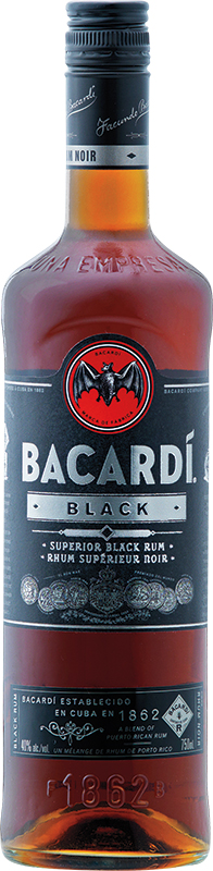 BACARDI - BLACK Puerto Rico Rum