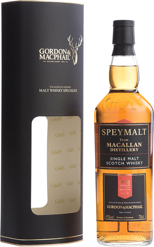 MACALLAN DISTILLERY SPEYMALT 1998 - GORDON AND MACPHAIL Scottish MACALLAN DISTILLERY SPEYMALT 1998 - GORDON AND MACPHAIL Scottish