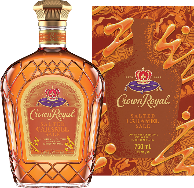 Crown  クラウンローヤルウィスキー Salted Caramel CROWN ROYAL - SALTED CARAMEL Canadian Whisky / Whiskey