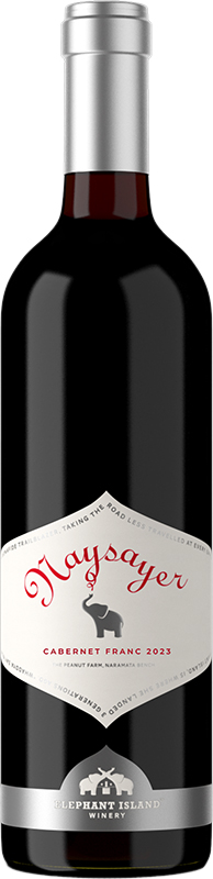 BCLIQUOR Elephant Island Winery - Naysayer Cab Franc Merlot 2019