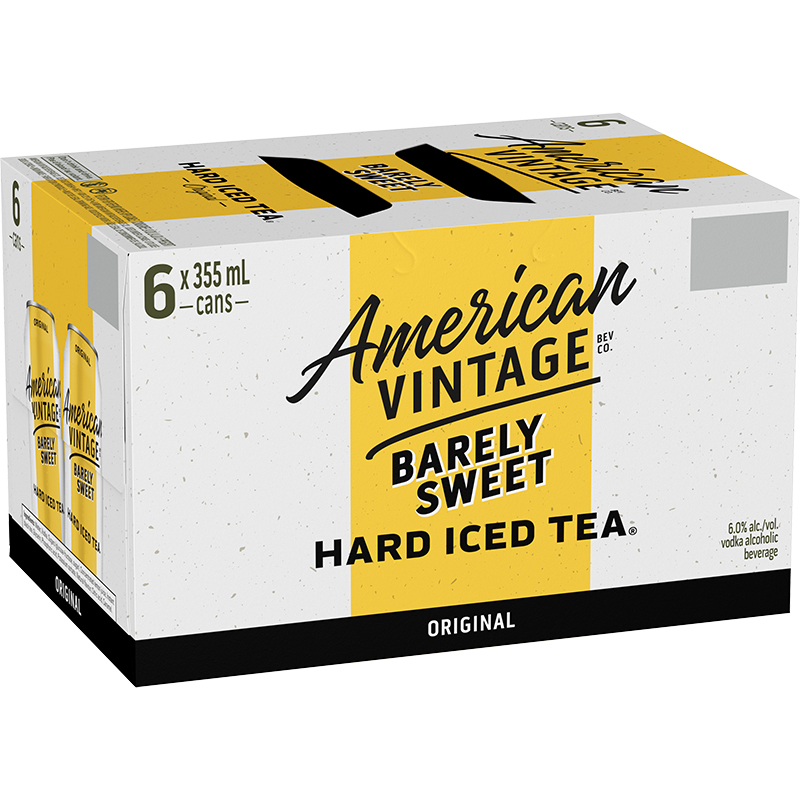 BCLIQUOR American Vintage - Iced Tea Barely Sweet Original Can