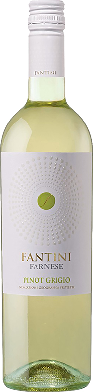 TERRE SICILIA PINOT GRIGIO - FANTINI Italian White Wine