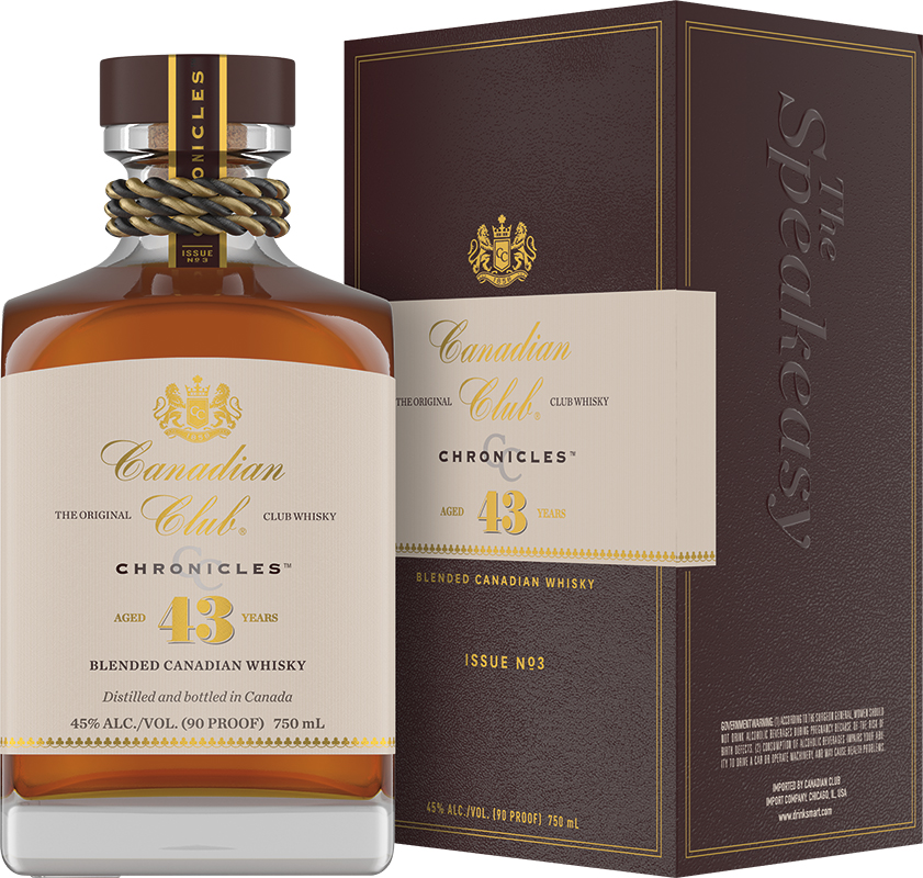 CANADIAN CLUB 43 YEAR OLD - CC CHRONICLES ISSUE NO. 3