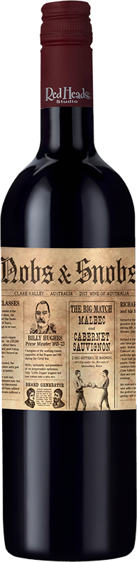BCLIQUOR Red Heads - Nobs And Snobs Clare Valley 2018
