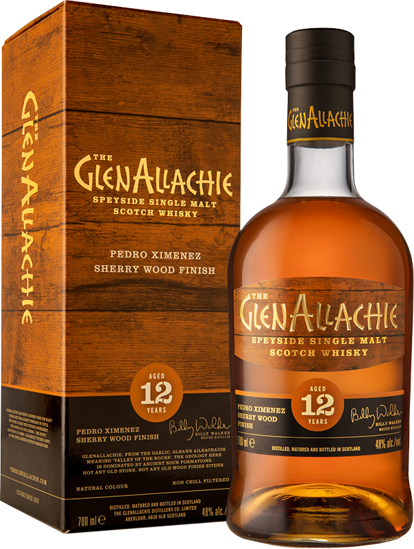 GLENALLACHIE - SINGLE MALT SCOTCH 12YO PEDRO XIMENES Scottish