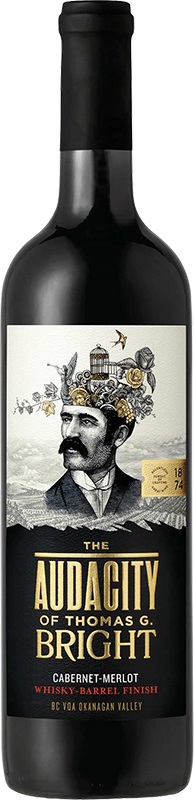 BCLIQUOR The Audacity Of Thomas G. Bright - Cabernet Merlot 2020