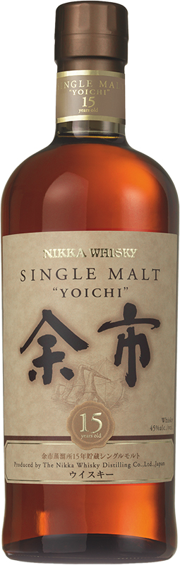 NIKKA - YOICHI 15 YEAR OLD SINGLE MALT Japanese Whisky / Whiskey