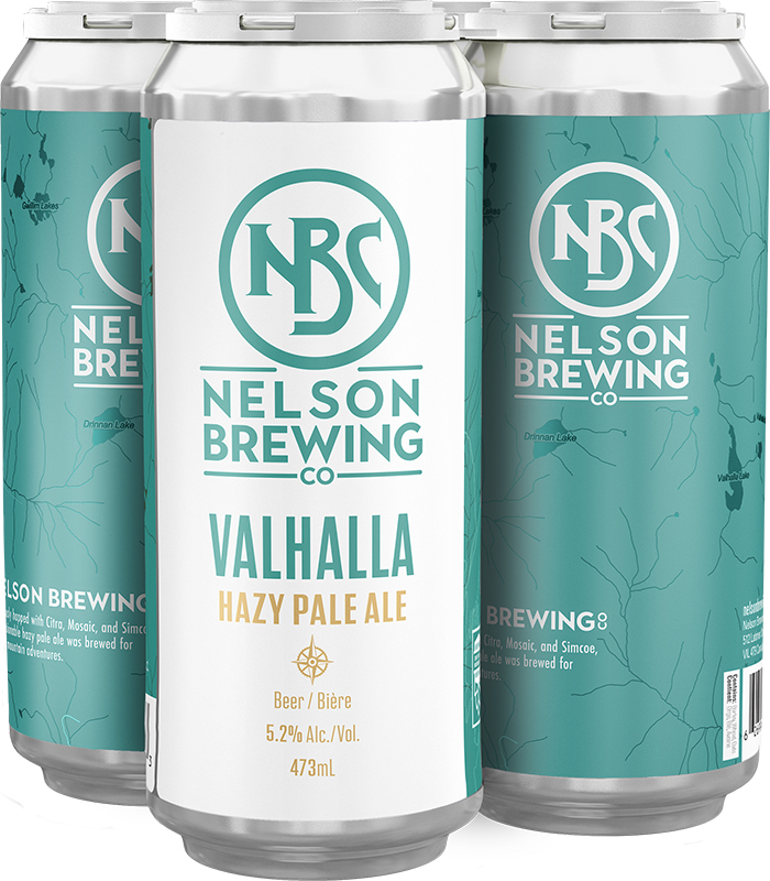 BCLIQUOR Nelson Brewing Company - Valhalla Hazy Pale Ale Tall Can