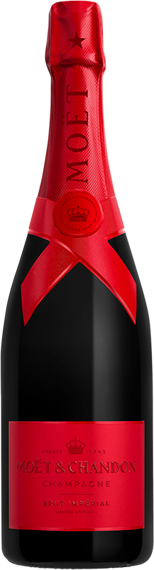 BCLIQUOR Moet And Chandon - Brut Imperial Holiday Red Bottle