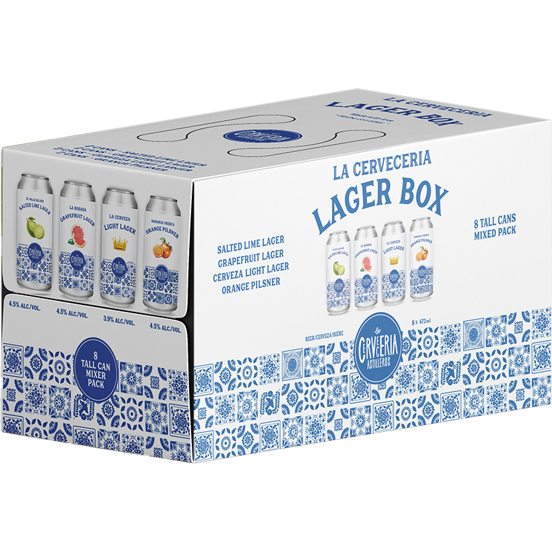BCLIQUOR La Cerveceria - Lager Mix Pack 2025 Tall Can