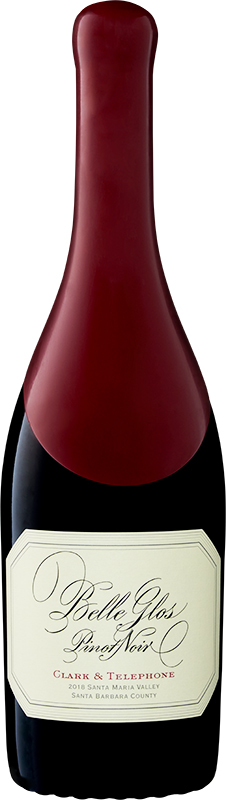 PINOT NOIR BELLE GLOS CLARK AND TELEPHONE 2018 American Red Wine