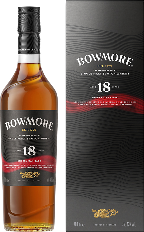 BCLIQUOR Bowmore - Sherry Oak 18 Year Old