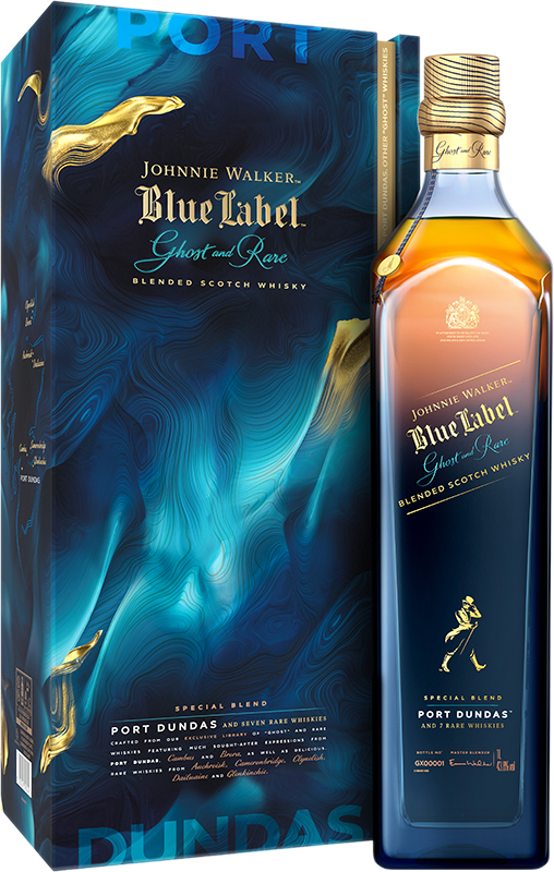 JOHNNIE WALKER - BLUE LABEL GHOST & RARE 5TH EDITION Scottish