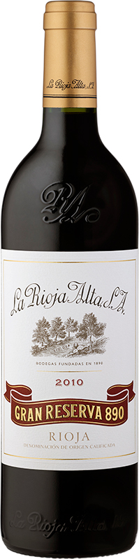 【世界第４位】PP98点 Gran Reserva 890 2本セット クール便 RIOJA GRAN RESERVA - LA RIOJA ALTA 890 Spanish Red Wine