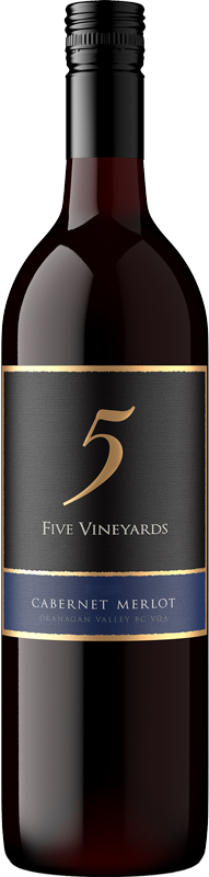 BCLIQUOR Five Vineyards - Cabernet Merlot