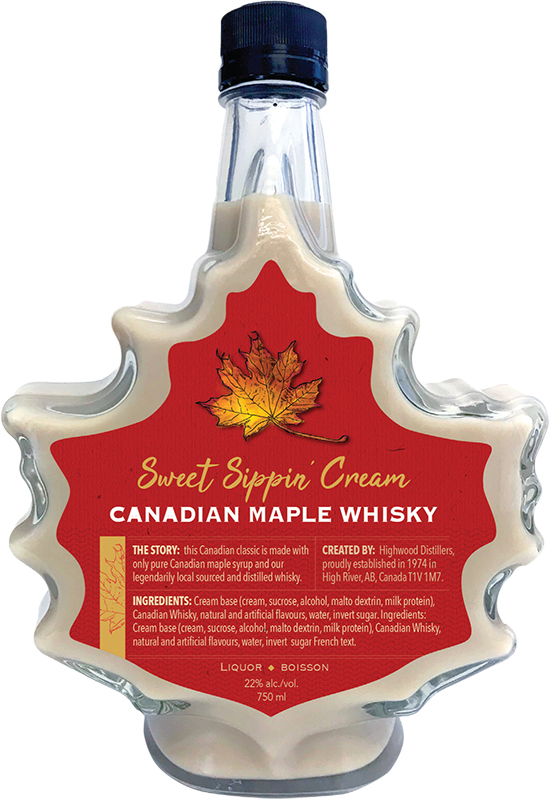 BCLIQUOR Canadian Maple Whisky - Sweet Sippin Cream