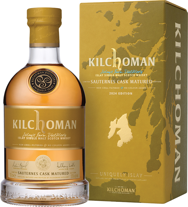 KILCHOMAN - SAUTERNES CASK MATURED 2024 Scottish Whisky