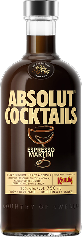 BCLIQUOR Absolut - Espresso Martini Cocktail