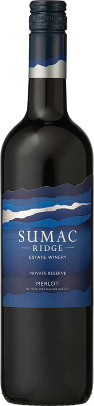 BCLIQUOR Sumac Ridge Oliver - Private Reserve Merlot 2022