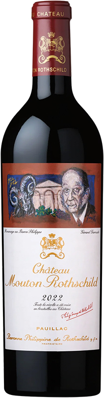 PAUILLAC - CHATEAU MOUTON ROTHSCHILD 2022 French Red Wine