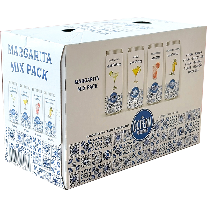 LA COCTELERIA - MARGARITA VARIETY PACK CAN Canadian Coolers