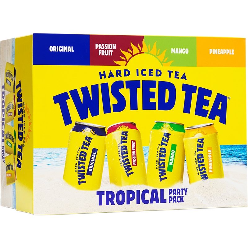 BCLIQUOR Twisted Tea - Tropical Party Pack 12 Can