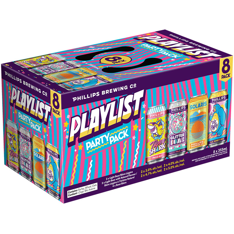BCLIQUOR Phillips Brewing - Playlist Party Pack