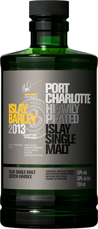 BRUICHLADDICH - PORT CHARLOTTE ISLAY BARLEY 2013 Scottish Whisky
