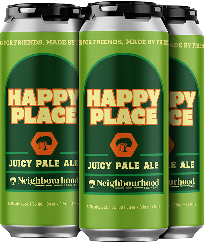 BCLIQUOR Neighbourhood Brewing - Happy Place Pale Ale Tall Can