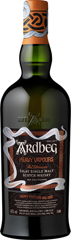ARDBEG - HEAVY VAPOURS Scottish Whisky / Whiskey
