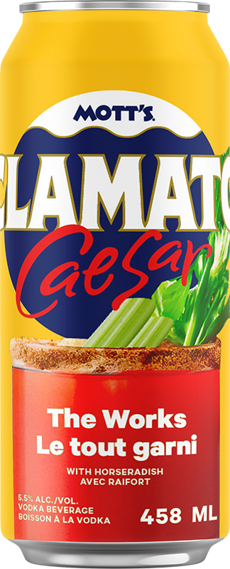 BCLIQUOR Motts Clamato - The Works Tall Can