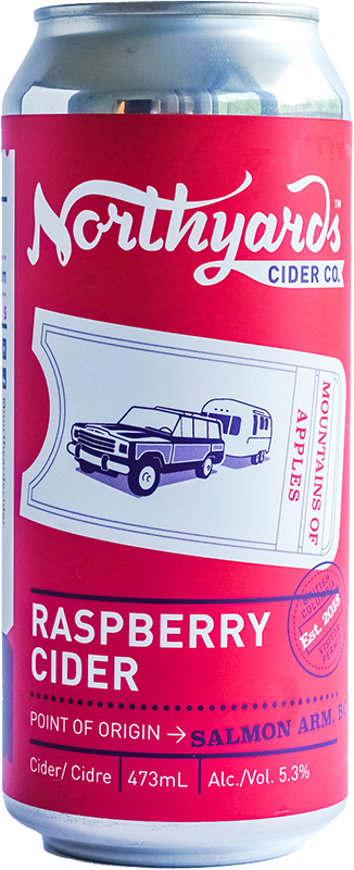 BCLIQUOR Northyards Cider Co. - Raspberry Cider Tall Can