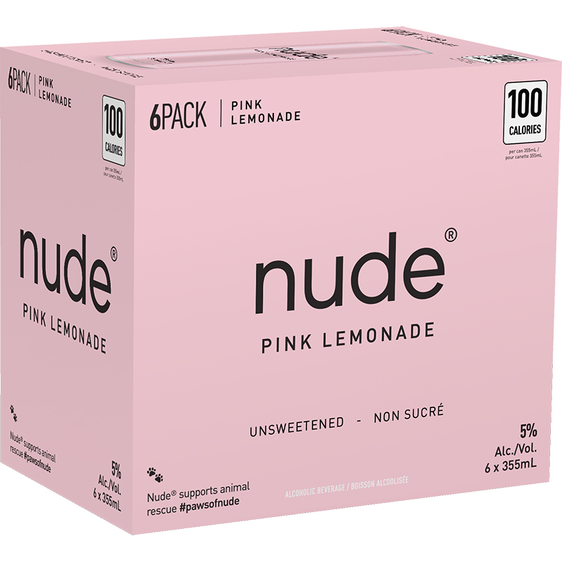 NUDE - PINK LEMONADE CAN Canadian Coolers